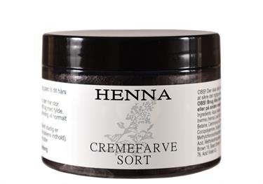 Henna Cremefarve - Sort